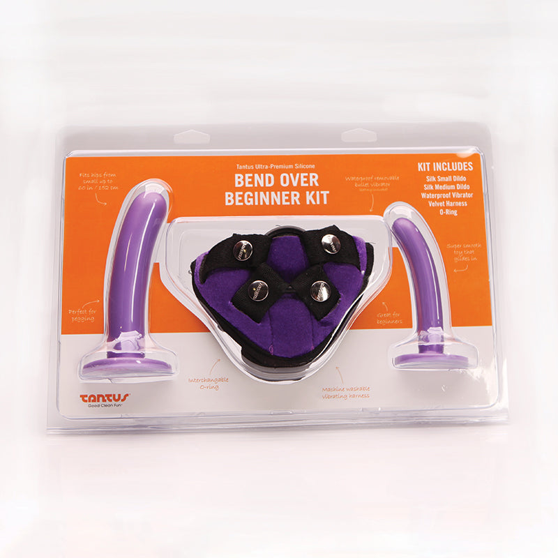 Tantus Bend Over Beginner Strap-On Harness Kit Lilac