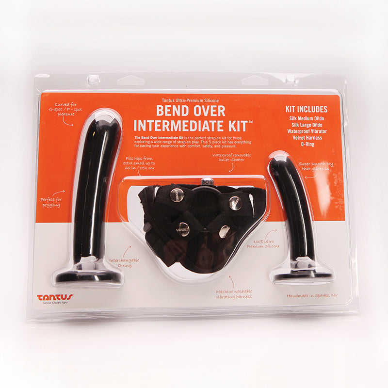 Tantus Bend Over Intermediate Strap-On Harness Kit Black