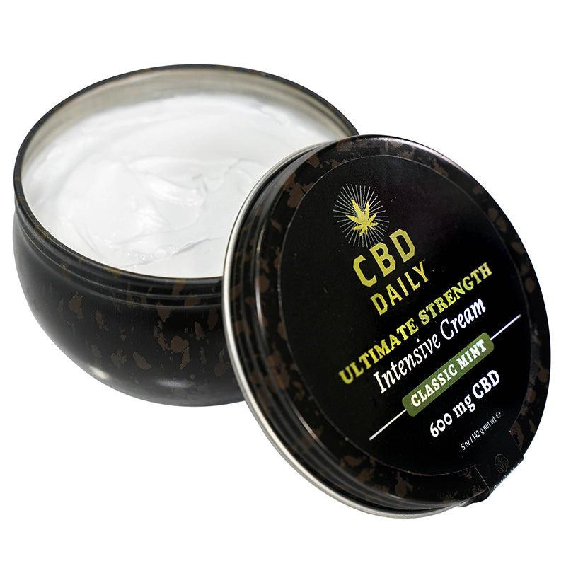 Earthly Body CBD Cream Mint 5 oz.