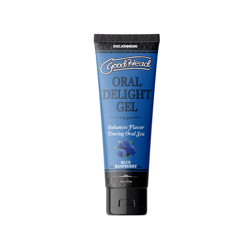 GoodHead Oral Delight Gel Blue Raspberry Bulk 4 oz.