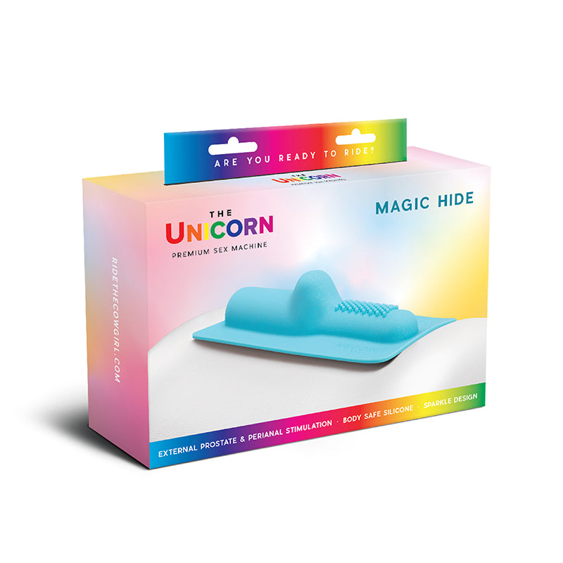 The Unicorn Magic Hide Non-Penetrative Silicone Attachment