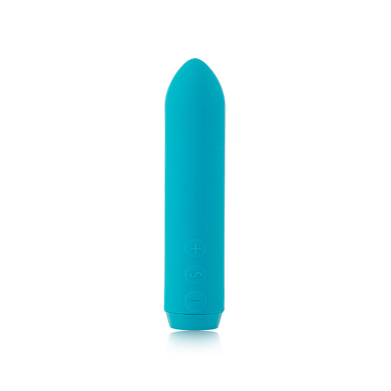 Je Joue Classic Bullet Vibrator Rechargeable Silicone with Finger Sleeve Teal