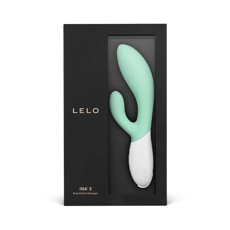 LELO INA 3 Rechargeable Dual Stimulator in Seaweed