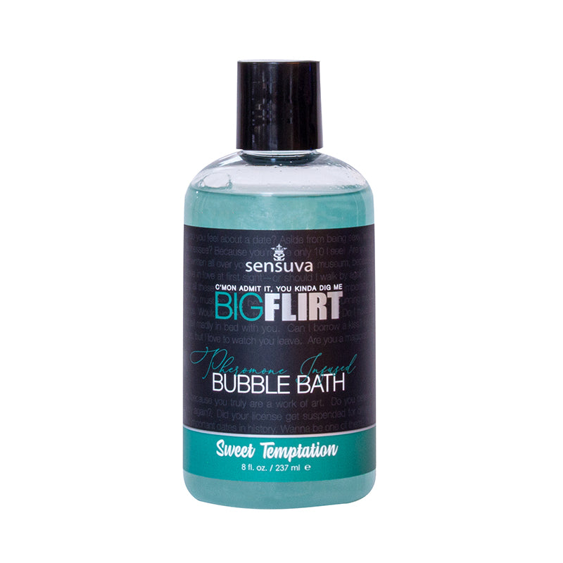 Big Flirt Sweet Temptation Bubble Bath 8 oz. Vanilla, Sugar, Sweet Pea