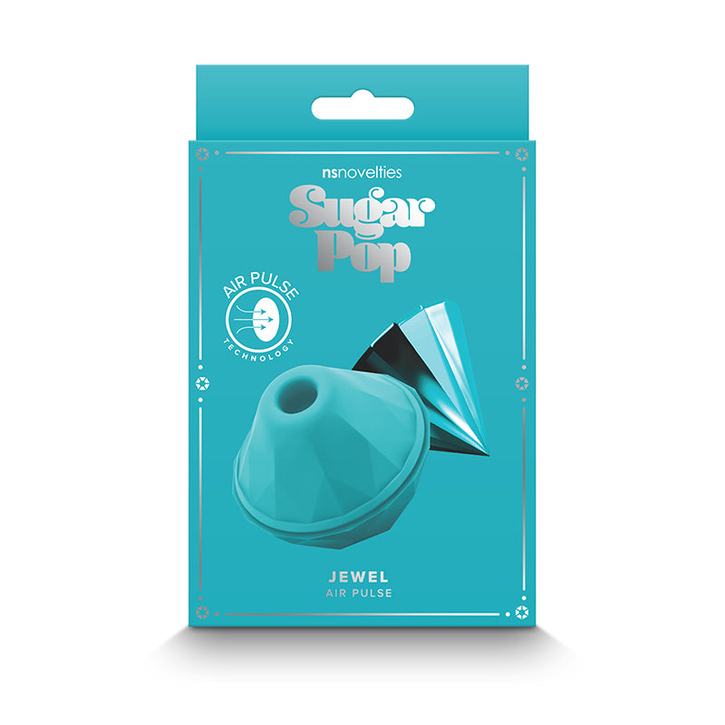 Sugar Pop Jewel Air Pulse Toy Teal