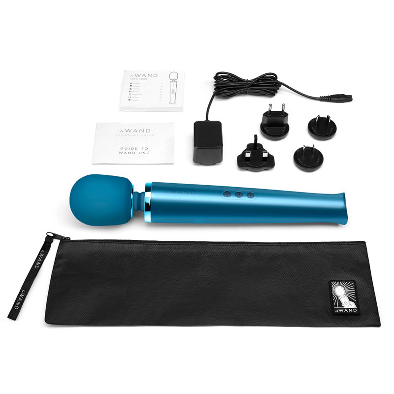 Le Wand Rechargeable Massager Pacific Blue