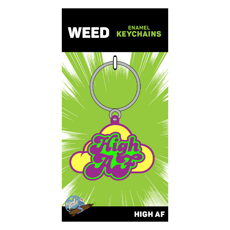 Weed Keychain High AF