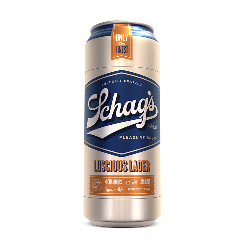 Blush Schag’s Luscious Lager Self-Lubricating Stroker Frosted
