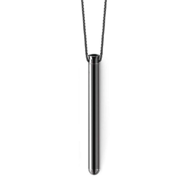 Le Wand Necklace Vibe Discreet Jewelry Vibrator Black