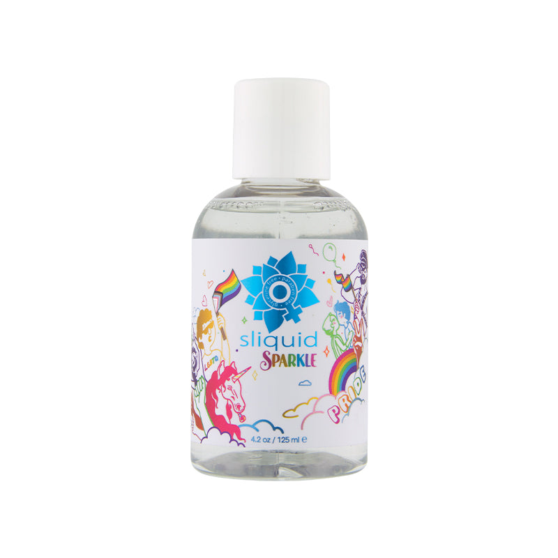 Sliquid Naturals Sparkle Pride Lube 4.2 oz.