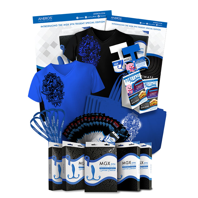 Aneros Goes Blue MGX Promotional Kit