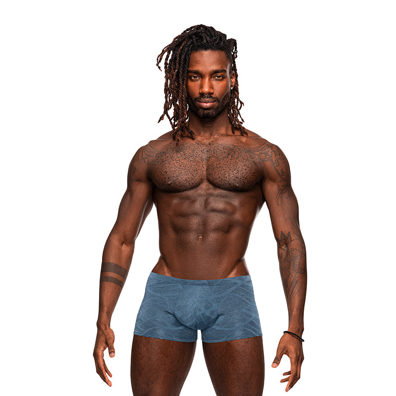 Male Power Inter-Mingle Mini Short Blue L