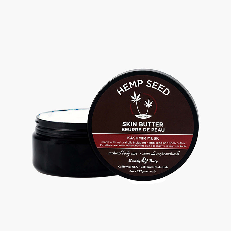 Earthly Body Hemp Seed Skin Butter Kashmir Musk 8 oz.