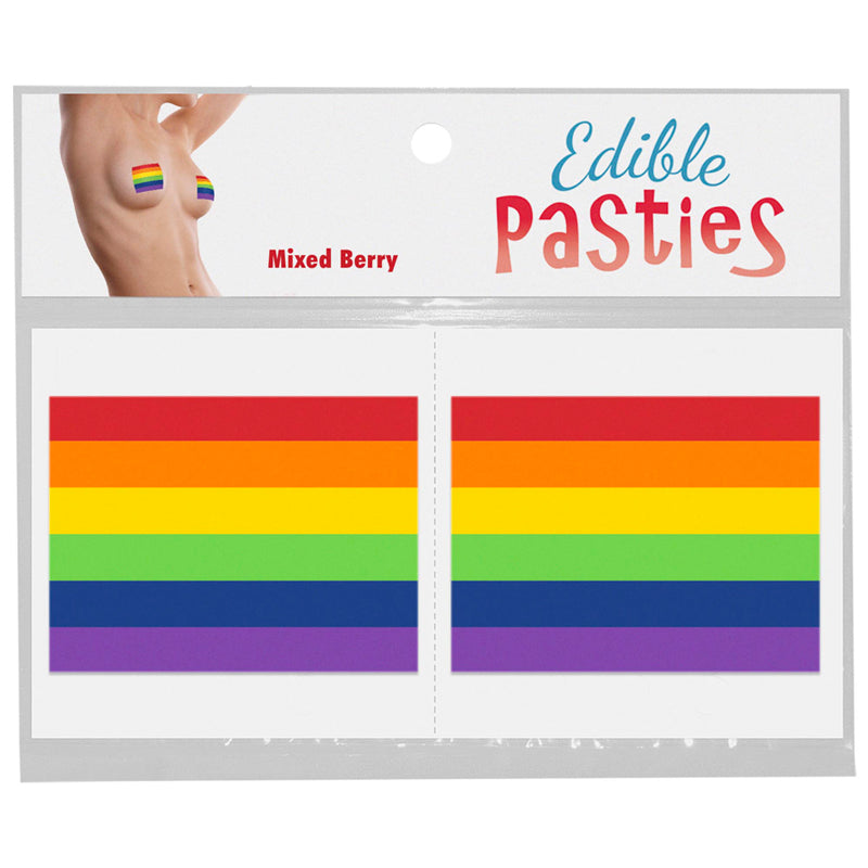 Edible Pride Flag Pasties Mixed Berry