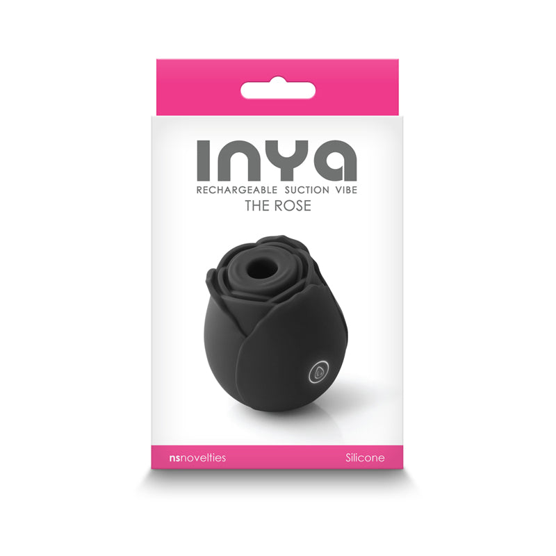 INYA The Rose Rechargeable Suction Vibe Black