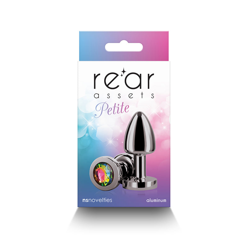 Rear Assets Petite Plug Gunmetal/Rainbow