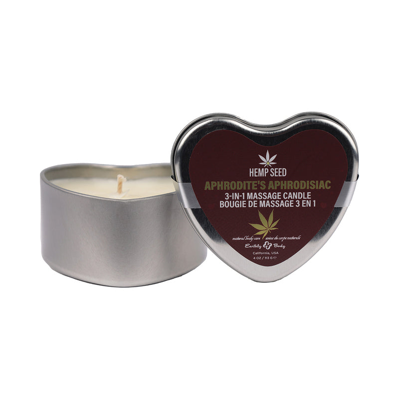 Earthly Body Hemp Seed 3-in-1 Valentines Day Candle Aphrodite&