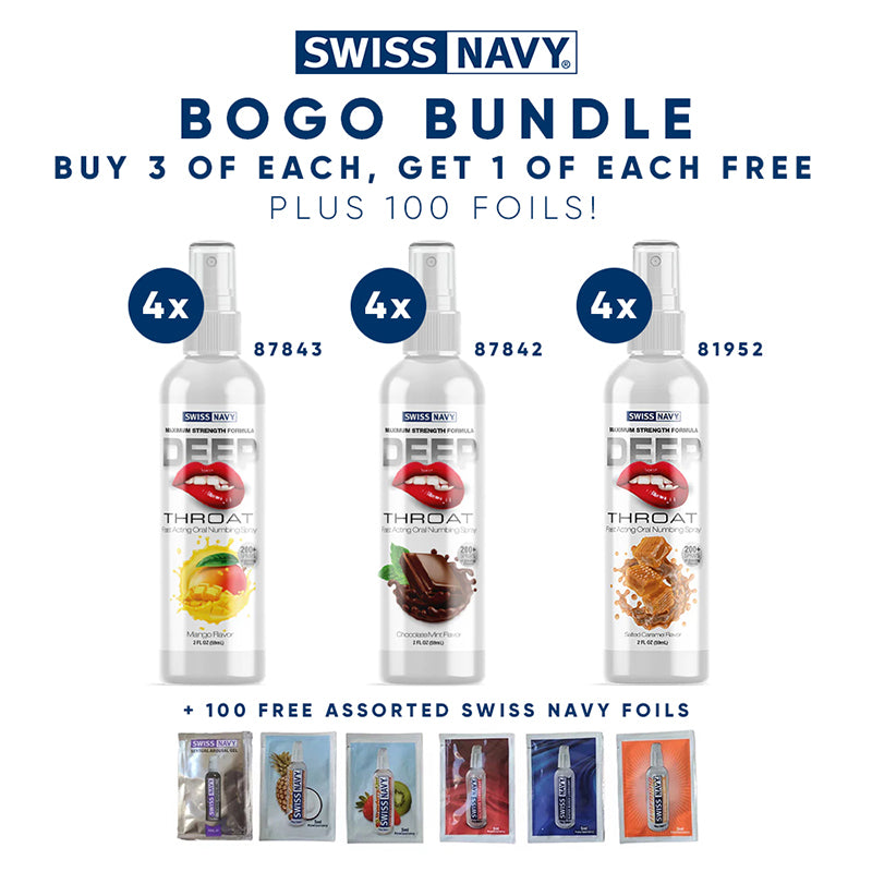 Swiss Navy Deep Throat Bundle