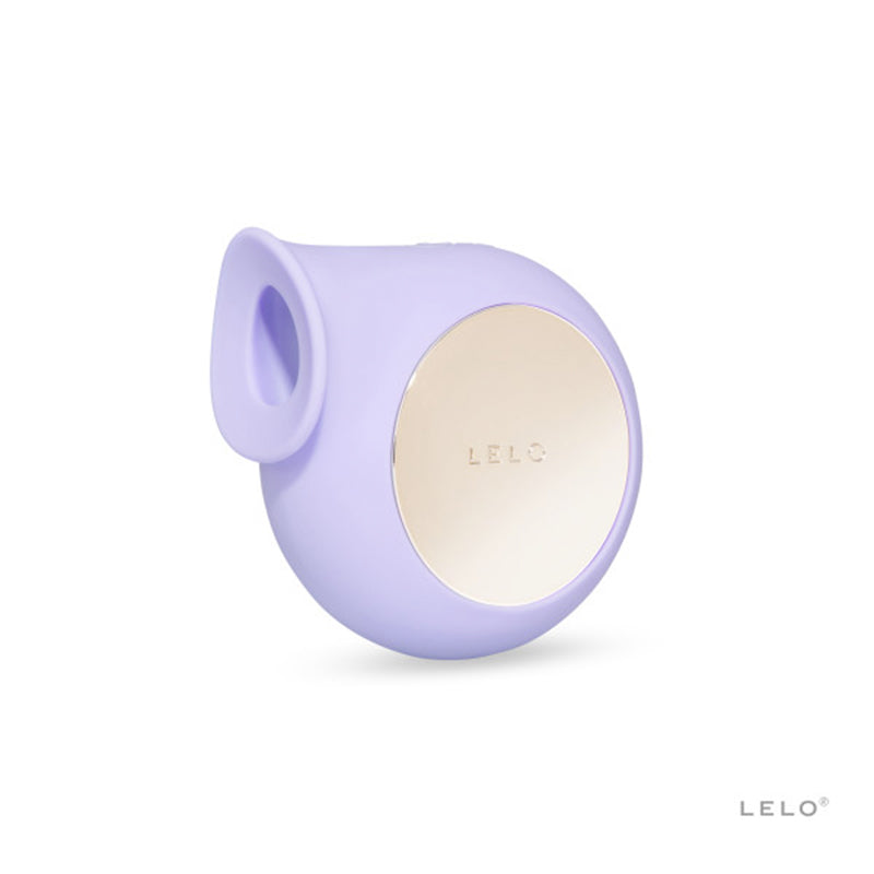 A lilac-colored LELO SILA Rechargeable Sonic Clitoral Stimulator with a sleek and ergonomic design.